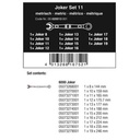 Kunci Ring Pas Metric Ratchet Set Wera 05020013001 Joker Metric - 11Pc