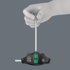 Kunci T Hex-Plus 5 x 200 mm Wera 05023344001 HF Hexagon Screwdriver