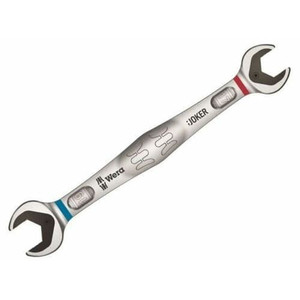 Kunci Pas Joker double open-end spanner 17+19x235 mm Wera 05003765001