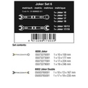 Kunci Pas & Ring Pas Metric Ratchet Set Wera 05020022001 Joker Metric
