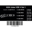 Kunci Inggris VDE Wera 05020170001 6004 Joker VDE 4 Set 1 self-setting