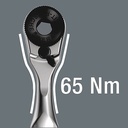 Kunci Sok 1/4" x 87 mm Wera 05073230001 Zyklop Mini 1 Bit Ratchet