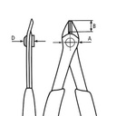 Tang Potong Diagonal 78 13 125 ESD Knipex Electronic Super Knips ESD