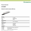 Pahat 4 Pc 210 00091 RENNSTEIG SDS-Max Chisel Sets For Electric Hammer