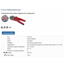 Tang Crimping Multi Fungsi 97 33 01 KNIPEX Multicrimp