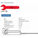 Kunci Pas Listrik 17 mm VDE 98 00 17 KNIPEX Open Jaw Wrenches