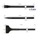 Pahat 4 Pc 210 00091 RENNSTEIG SDS-Max Chisel Sets For Electric Hammer