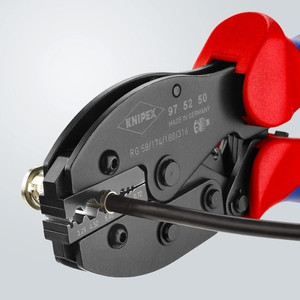 Tang Crimping Skun 97 52 50 KNIPEX PreciForce Crimping Pliers