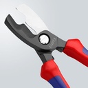 Tang Potong Kabel 95 12 200 KNIPEX Cable Shears With Twin Cutting Edge