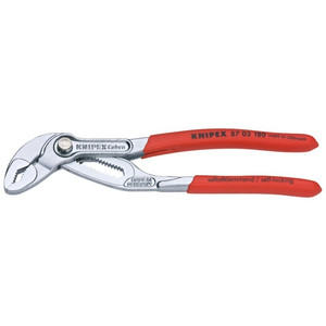 Tang Kunci Pipa 180mm 87 03 180 KNIPEX Cobra Hightech Water Pump Plier
