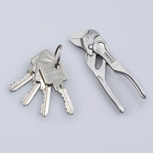 Tang Kunci Pipa Mini 100 mm 86 04 100 KNIPEX Pliers Wrench XS Pliers