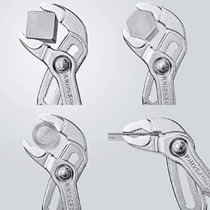 Tang Kunci Pipa 180mm 87 03 180 KNIPEX Cobra Hightech Water Pump Plier