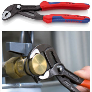 Tang Kunci Pipa 180 mm 87 02 180 KNIPEX Cobra Water Pump Pliers