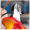 Tang Potong Kabel 14 26 160 KNIPEX Insulated Diagonal Wire Stripper