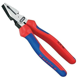 Tang Kombinasi 180 mm 02 02 180 KNIPEX Combination Pliers