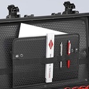 Tas Koper 00 21 37 LE KNIPEX Tool Case "Robust45" Rollers&Handle Empty