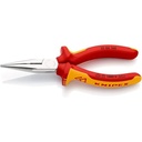 Tang Lancip 160 mm 25 06 160 KNIPEX Snipe Nose Side Cutting Pliers