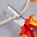 Tang Potong Kabel 13 46 165 KNIPEX Stripping Pliers Chrome VDE