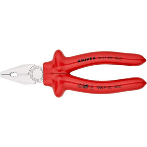 Tang Kombinasi Listrik 200 mm 03 07 200 KNIPEX Combination VDE Pliers