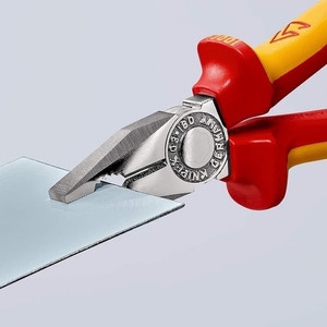 Tang Kombinasi Listrik 180 mm 03 06 180 KNIPEX Combination VDE Pliers