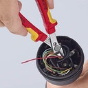 Tang Potong Kawat 78 06 125 KNIPEX Electronic Super Knips VDE