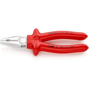 Tang Kombinasi Listrik 200 mm 03 07 200 KNIPEX Combination VDE Pliers