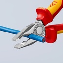 Tang Kombinasi VDE 180 mm 03 06 180 T KNIPEX Combination Pliers