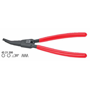 Tang Penahan Khusus 45 21 200 KNIPEX Special Retaining Ring Pliers