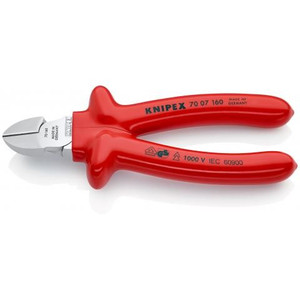 Tang Potong Diagonal 160 mm VDE 70 07 160 KNIPEX Diagonal Cutter