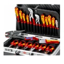 Tool Set VDE Listrik 00 21 20 KNIPEX Electronics Tool Set (20-Piece)