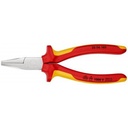 Tang Lancip Lurus Listrik 20 06 160 KNIPEX Flat Nose Pliers VDE