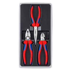 Tang Kombinasi Potong Lancip 00 20 11 KNIPEX Assembly Pliers Set 3 Pc