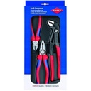 Tang Pipa, Kombinasi, Potong 00 20 09 V01 KNIPEX Cobra Pliers 3pc