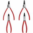 Tang Snap Ring Set 00 19 56 V01 KNIPEX Set of Circlip Pliers 4 parts