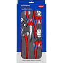 Tang Kombinasi, Potong, Lancip 00 20 01 V15 KNIPEX Basic Pliers Set