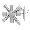Kunci Kontrol 00 11 01 KNIPEX Control Cabinet Keys "Twinkey"