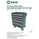 TROLLEY 95121 5 DRAWER TOOL TROLLEY SATA