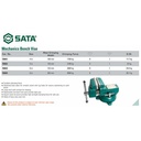 RAGUM 70843 MECHANICS BENCH VISE 6" SATA