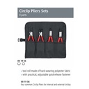 Tang Snap Ring 00 19 56 KNIPEX Set Of Circlip Plier 4 Parts