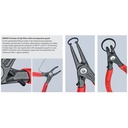 Tang Snap Ring 00 19 57 V01 KNIPEX Set Of Circlip Pliers 4 Parts