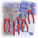 Tang Kombinasi, Potong, Lancip 00 20 01 V17 KNIPEX Basic Pliers Set