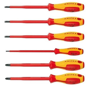 Obeng Set Listrik 6 Pc 00 20 12 V01 KNIPEX Screwdriver Set