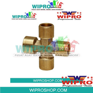 WIPRO WN5119 Cross Connector F3/8" x M3/8" x M3/8" x M3/8"