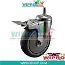 WIPRO Roda Karet Abu2x TPR m/Tusuk  5" H+Rem (824DB)