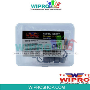 WIPRO Recoil Insert 14x1.25x1D 10.0mm