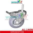 ALLWIN Roda Karet Abu2x m/Tusuk New  6" H+Rem (RD12160GB)