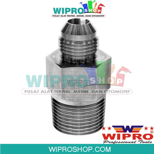 WIPRO Double Naple Stainless WN6127 1/2" Inch JIC x 3/4" Inch NPT