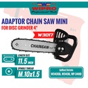 Adaptor Chain Saw Mini untuk Disc Grinder W3017 WIPRO