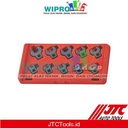 JTC 5430-3/8" X 10PCS OPEN END CROWFOOT WRENCH SET -