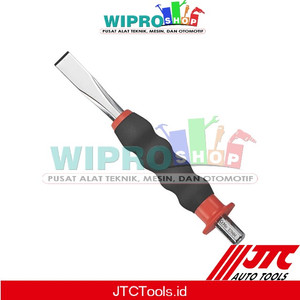 JTC 5414-12-CHISEL WITH PLASTIC HANDLE -